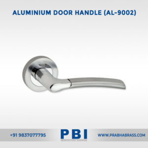 Lever on Rose – Aluminium Door Handle (AL-9002)