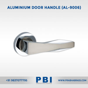 Lever on Rose – Aluminium Door Handle (AL-9006)