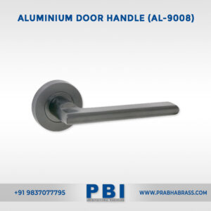 Lever on Rose – Aluminium Door Handle (AL-9008)