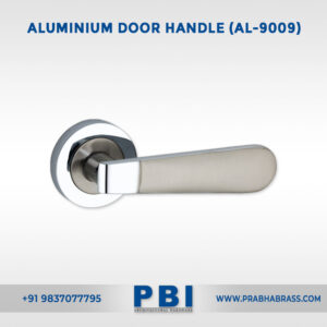 Lever on Rose – Aluminium Door Handle (AL-9009)