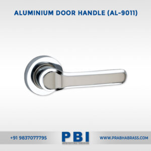 Lever on Rose – Aluminium Door Handle (AL-9011)