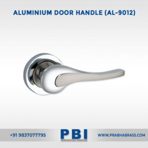 Lever on Rose – Aluminium Door Handle (AL-9012)