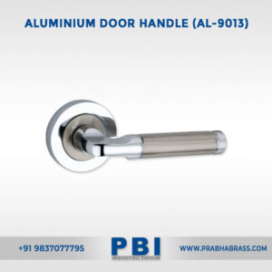 Lever on Rose – Aluminium Door Handle (AL-9013)