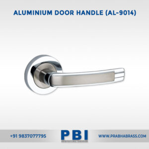 Lever on Rose – Aluminium Door Handle (AL-9014)