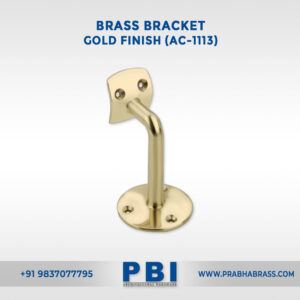 Brass Bracket – Gold Finish (AC-1113)