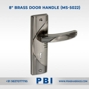Mortise Handle – 8-inch Brass Door Handle (MS-5022)