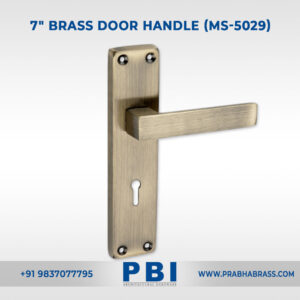 Mortise Handle – 7-inch Brass Door Handle (MS-5029)