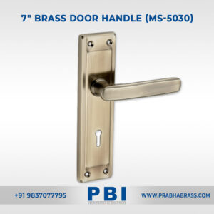 Mortise Handle – 7-inch Brass Door Handle (MS-5030)