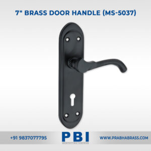 Mortise Handle – 7-inch Brass Door Handle (MS-5037)