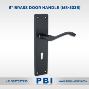 Mortise Handle – 8-inch Brass Door Handle (MS-5038)