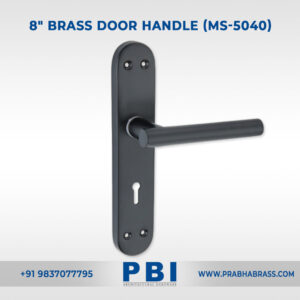 Mortise Handle – 8-inch Brass Door Handle (MS-5040)