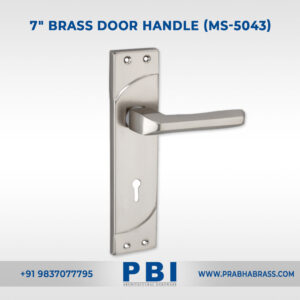 Mortise Handle – 8-inch Brass Door Handle (MS-5043)