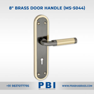 Mortise Handle – 8-inch Brass Door Handle (MS-5044)
