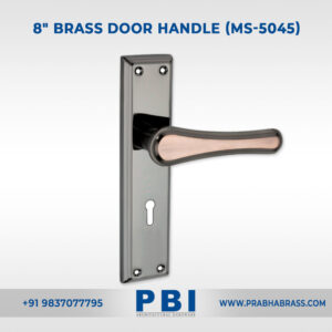 Mortise Handle – 8-inch Brass Door Handle (MS-5045)