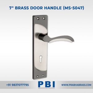 Mortise Handle – 7-inch Brass Door Handle (MS-5047)
