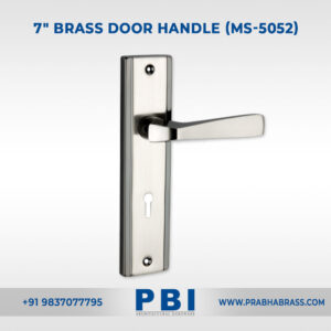 Mortise Handle – 7-inch Brass Door Handle (MS-5052)