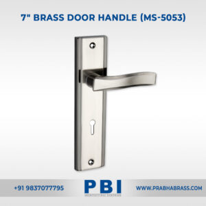 Mortise Handle – 7-inch Brass Door Handle (MS-5053)