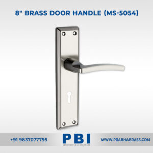 Mortise Handle – 8-inch Brass Door Handle (MS-5054)
