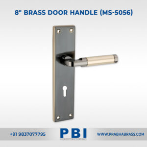 Mortise Handle – 8-inch Brass Door Handle (MS-5056)