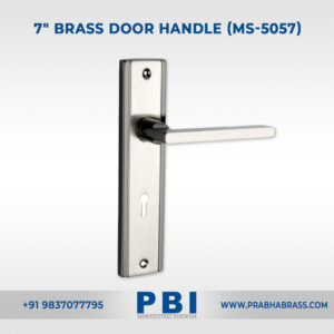Mortise Handle – 7-inch Brass Door Handle (MS-5057)