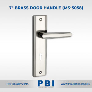 Mortise Handle – 7-inch Brass Door Handle (MS-5058)