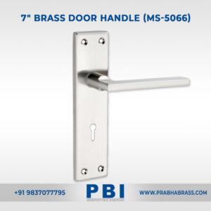 Mortise Handle – 7-inch Brass Door Handle (MS-5066)