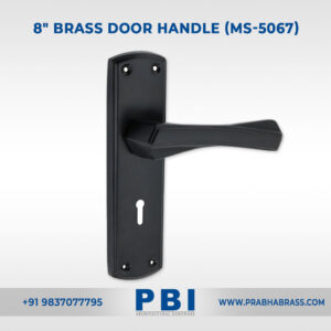 Mortise Handle – 8-inch Brass Door Handle (MS-5067)
