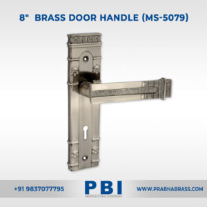 Mortise Handle – 8-inch Brass Door Handle (MS-5079)
