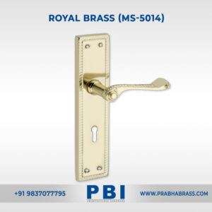 Mortise Handle – Royal Brass (MS-5014)