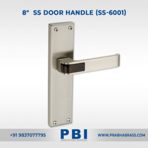 Stainless Steel Mortise Handle – 8-inch Door Handle (SS-6001)