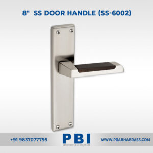 Stainless Steel Mortise Handle – 8-inch Door Handle (SS-6002)