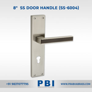 Stainless Steel Mortise Handle – 8-inch Door Handle (SS-6004)