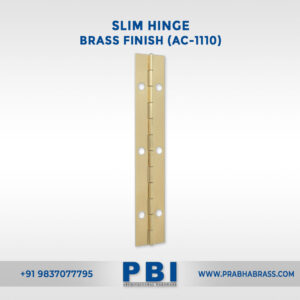 Slim Hinge – Brass Finish (AC-1110)