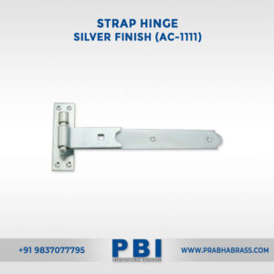 Strap Hinge – Silver Finish (AC-1111)