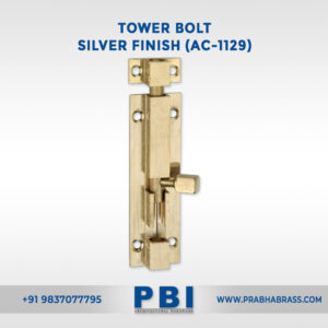 Tower Bolt – Silver Finish (AC-1129)