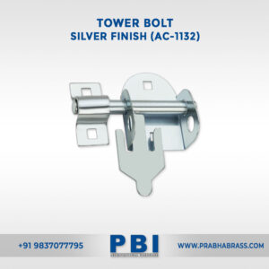 Tower Bolt – Silver Finish (AC-1132)
