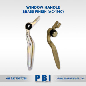 Window Handle – Brass Finish (AC-1140)