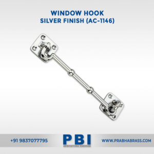 Window Hook – Silver Finish (AC-1146)