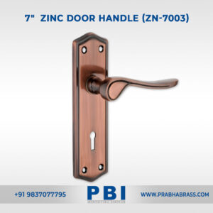 Zinc Mortise Handle – 7-inch Door Handle (ZN-7003)